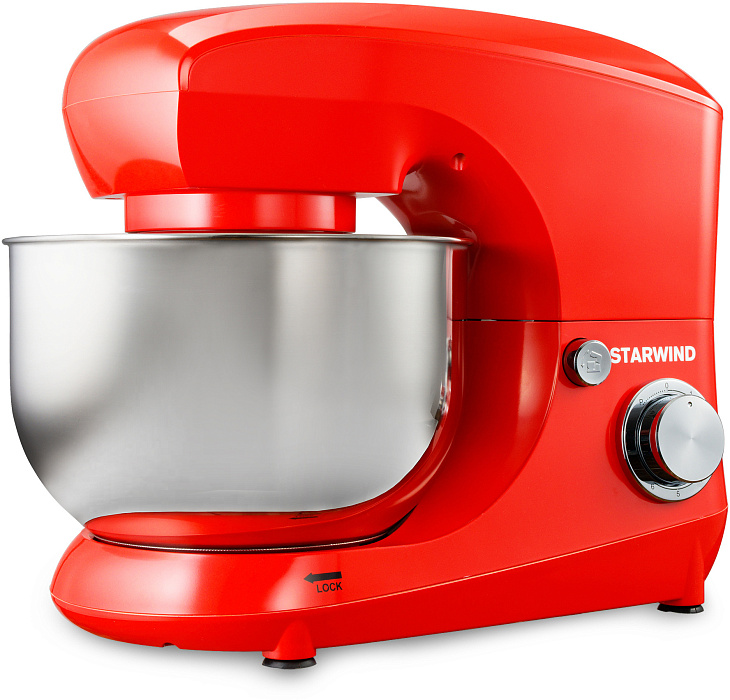 Миксер планетарный Starwind SPM5186 1000Вт (Coral) купить в интернет-магазине icover
