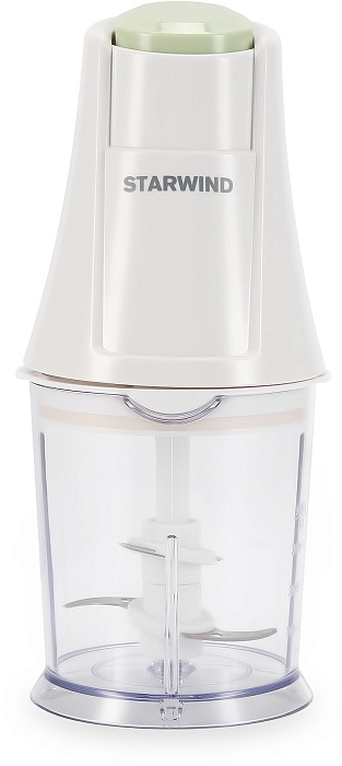 Измельчитель электрический Starwind SCP1010 0.36л. 250Вт (White/Green) купить в интернет-магазине icover