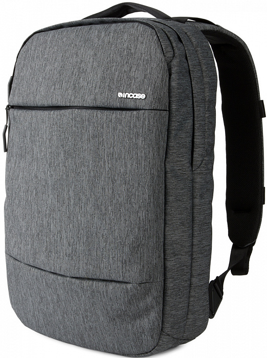 Рюкзак Incase City Collection Compact Backpack (CL55569) для MacBook Pro 17" (Heather Black/Gunmetal Grey) купить в интернет-магазине icover