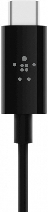 Кабель Belkin Rockstar 3.5mm/USB-C 1.6m (F7U079bt06-BLK) купить в интернет-магазине icover