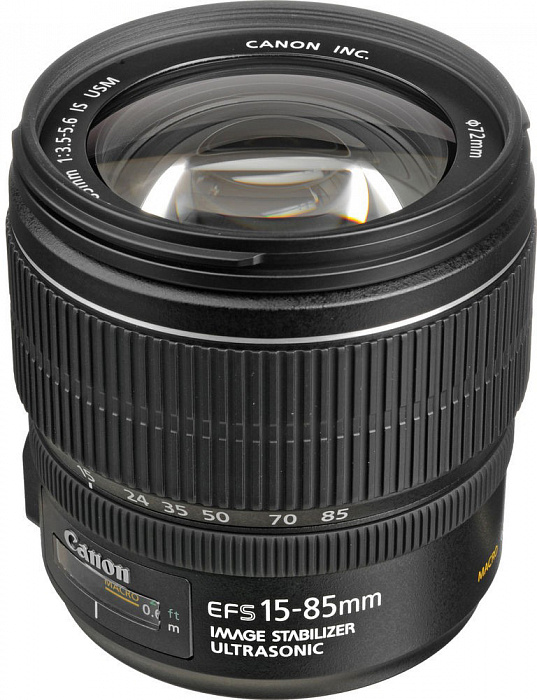 Объектив Canon EF-S 15-85mm f/3.5-5.6 IS USM купить в интернет-магазине icover