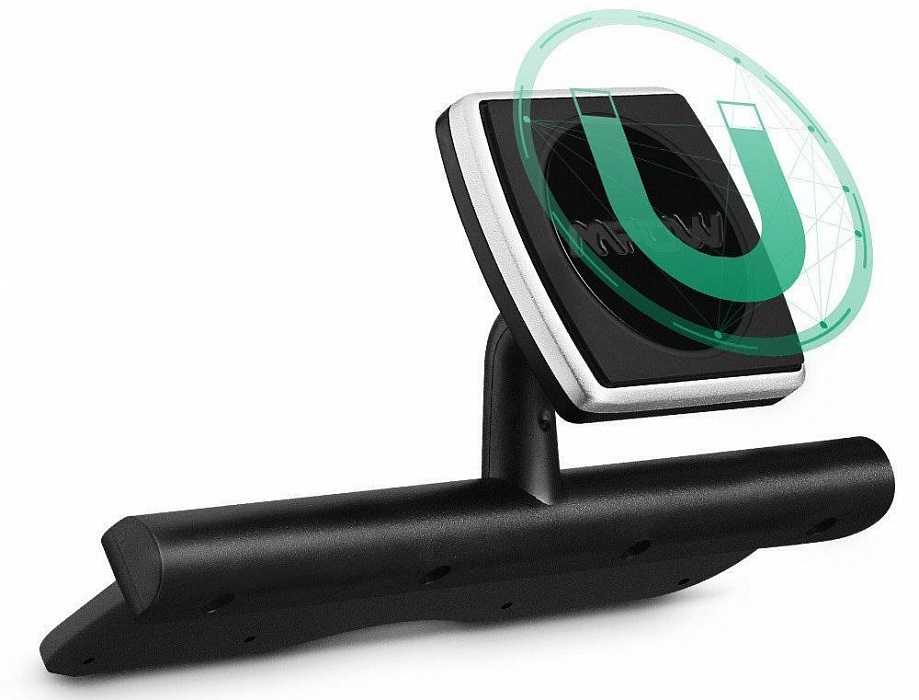 Универсальный магнитный держатель в CD слот для смартфонов Mpow Magnetic 360 Swivel (Black) купить в интернет-магазине icover