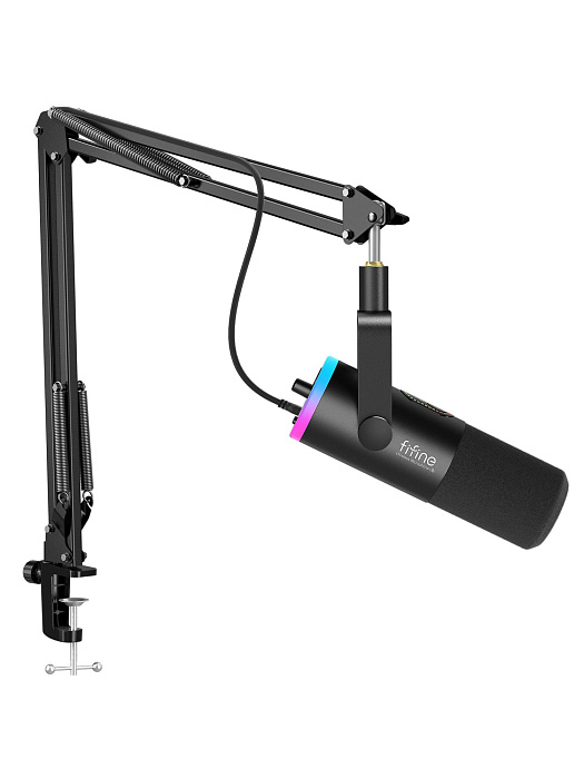 Динамический микрофон Fifine AmpliGame K688X-T (Black) купить в интернет-магазине icover