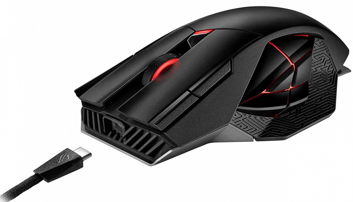 Игровая мышь Asus ROG Spatha X Wireless 90MP0220-BMUA00 (Black) купить в интернет-магазине icover