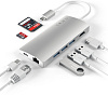 Хаб Satechi Multi-Port V2 Type-C 4K with Ethernet (Silver) купить в интернет-магазине icover