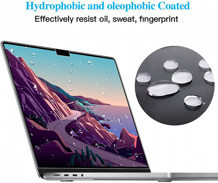Защитная пленка на экран Wiwu Screen Protector для MacBook Pro 14" 2021 (Clear) купить в интернет-магазине icover