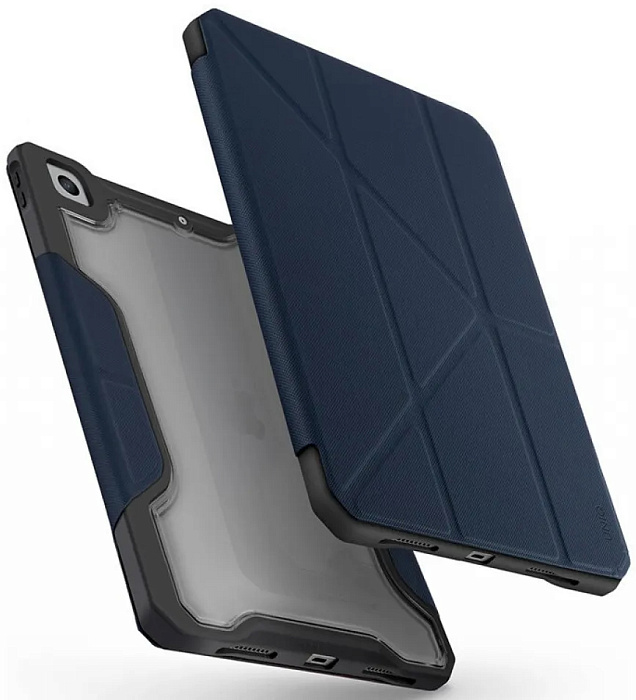 Чехол-книжка Uniq Trexa Anti-microbial для iPad 10.2" 2019/2020 (Blue) купить в интернет-магазине icover