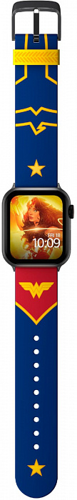 Ремешок MobyFox DC WonderWoman Logo (ST-WNR22DCC2010) для Apple Watch (Blue) купить в интернет-магазине icover