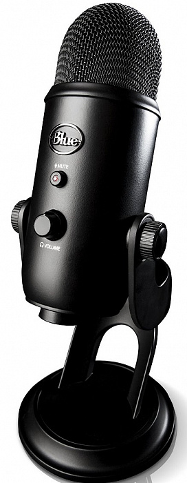 USB-микрофон Blue Microphones Yeti (Blackout) купить в интернет-магазине icover