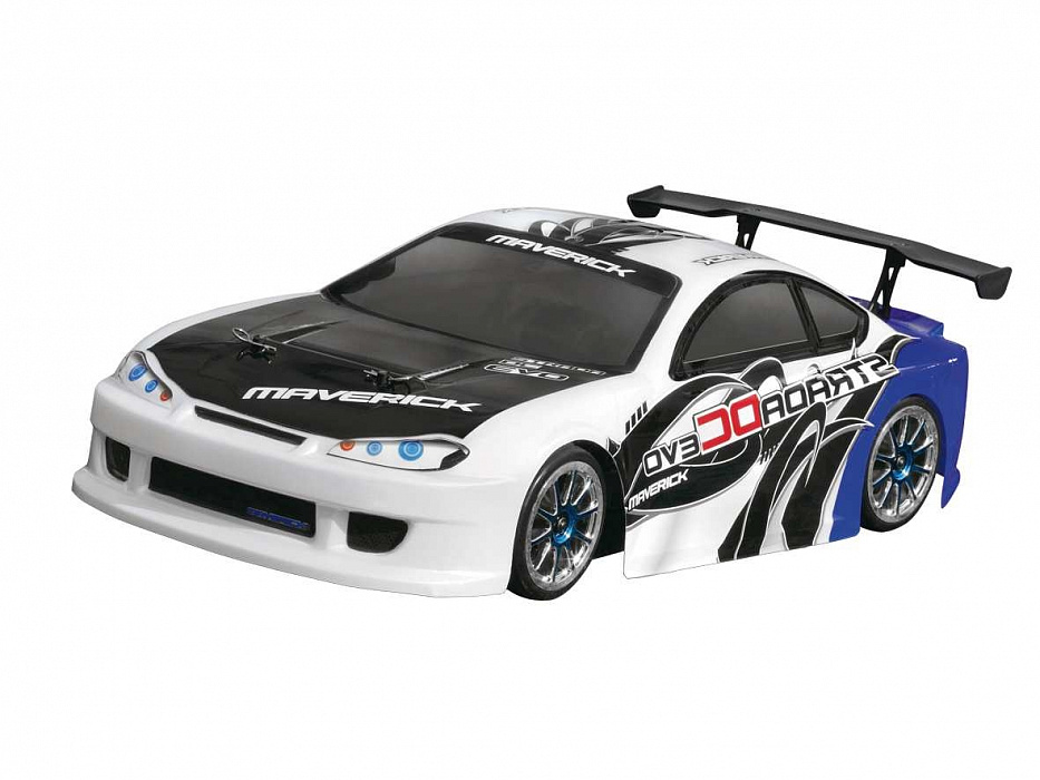 Maverick Strada DC Evo 2.4gHz (MV12606) - радиоуправляемый автомобиль для дрифта (White/Blue) купить в интернет-магазине icover