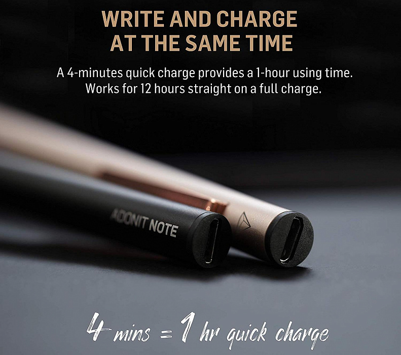 Стилус Adonit Note для iPad (Black) купить в интернет-магазине icover