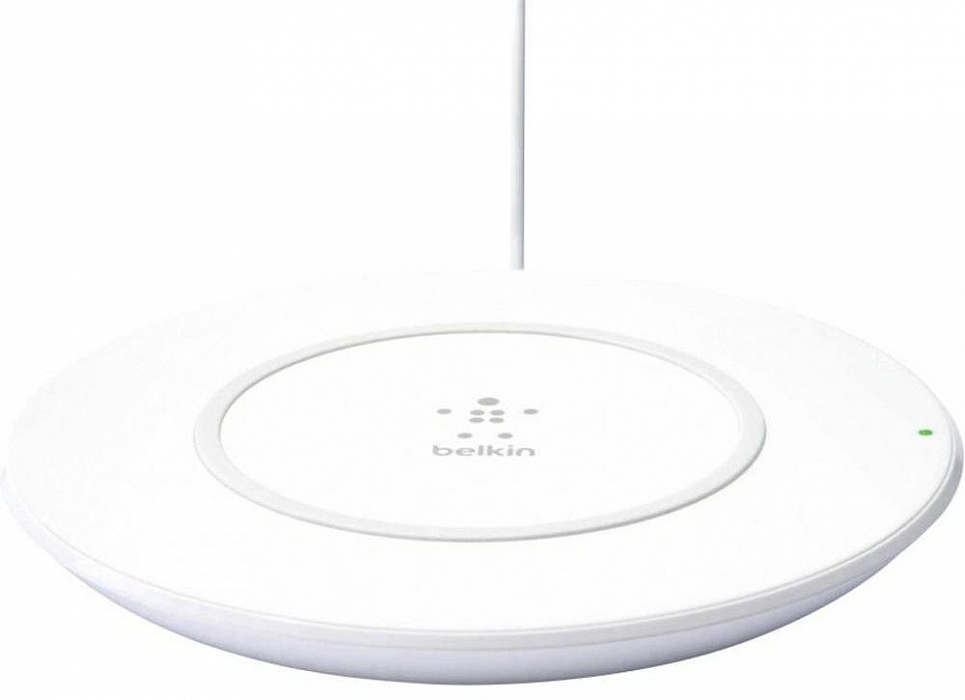 Беспроводное зарядное устройство Belkin BoostUp Wireless Charging Pad (White) купить в интернет-магазине icover