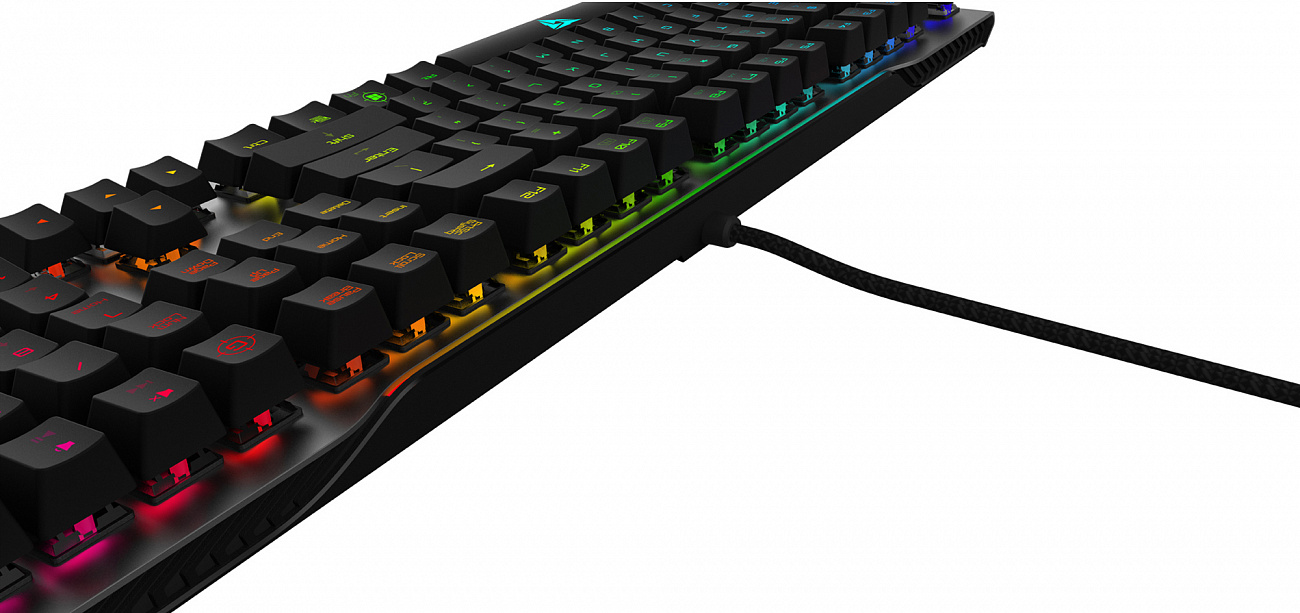 Игровая клавиатура ThunderX3 AK7 USB (Grey) купить в интернет-магазине icover