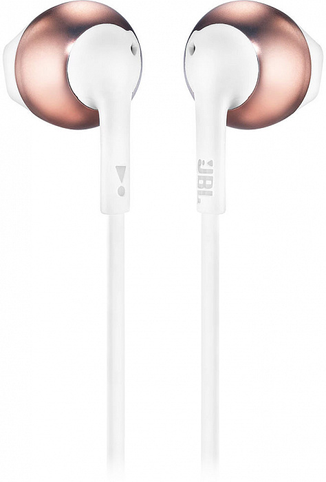 Bluetooth-наушники с микрофоном JBL Tune 205BT (Rose Gold) купить в интернет-магазине icover