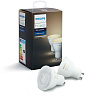 Умные светодиодные  лампы Philips Hue White Ambiance Bluetooth GU10 2 шт (8718699629298) купить в интернет-магазине icover