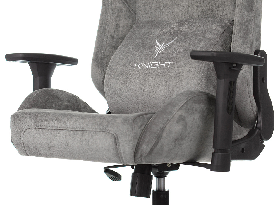 Игровое кресло Бюрократ Knight N1 Fabric (Grey) купить в интернет-магазине icover