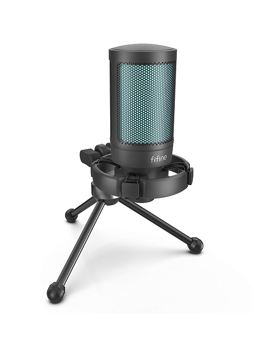 Конденсаторный микрофон Fifine AmpliGame A2 (Black) купить в интернет-магазине icover