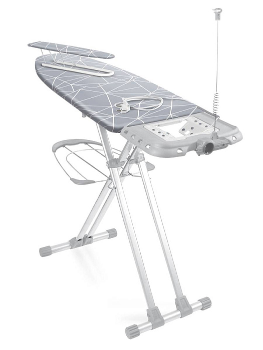 Гладильная доска Nika Валенсия 1 НВ1Т/4 (с линиями на сером) купить в интернет-магазине icover