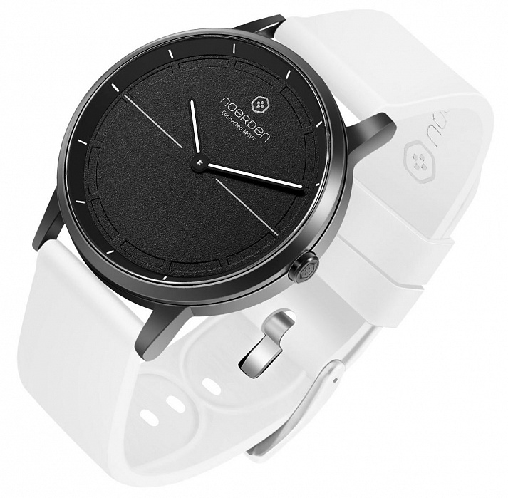 Гибридные смарт-часы Noerden MATE2 (White/Black) купить в интернет-магазине icover