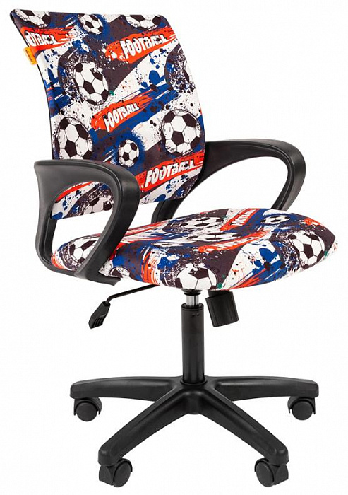 Компьютерное кресло Chairman Kids 103 (Black/Football) купить в интернет-магазине icover