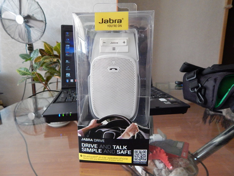 Устройство громкой связи Jabra Drive (White) купить в интернет-магазине icover