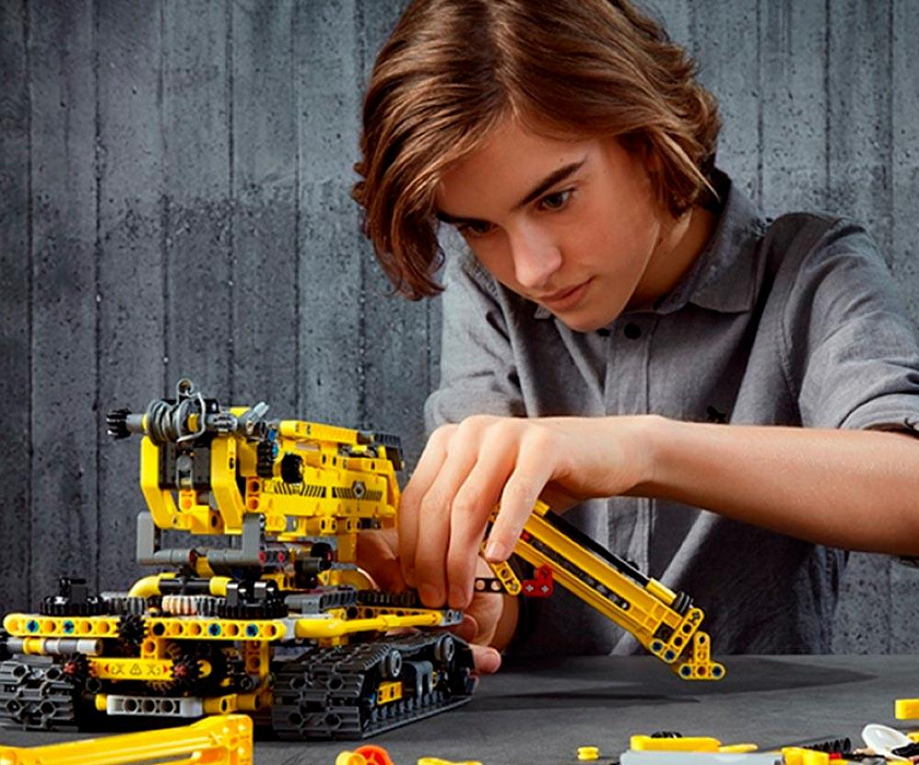 Конструктор Lego Technic Compact Crawler Crane 42097 (Yellow) купить в интернет-магазине icover
