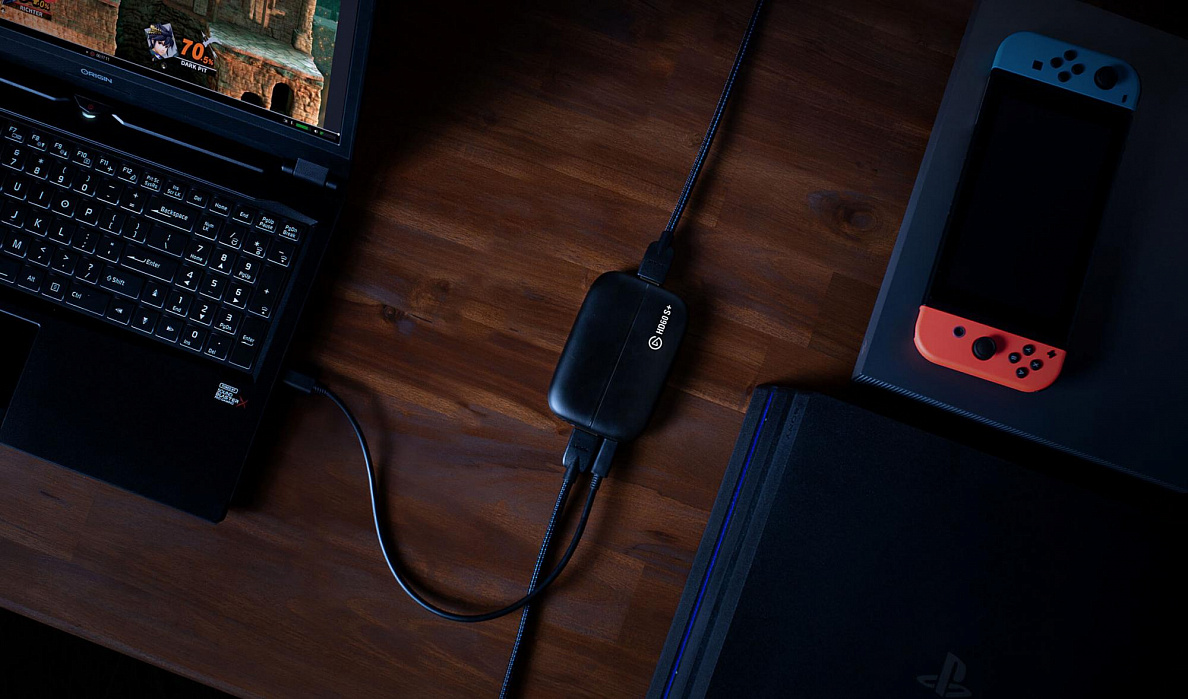 Устройство захвата видео Elgato Game Capture HD60 S+ (Black) купить в интернет-магазине icover