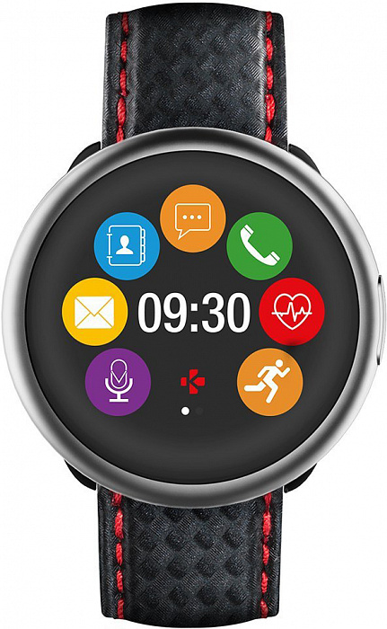 Умные часы MyKronoz ZeRound2 HR Premium (Brushed Silver) купить в интернет-магазине icover