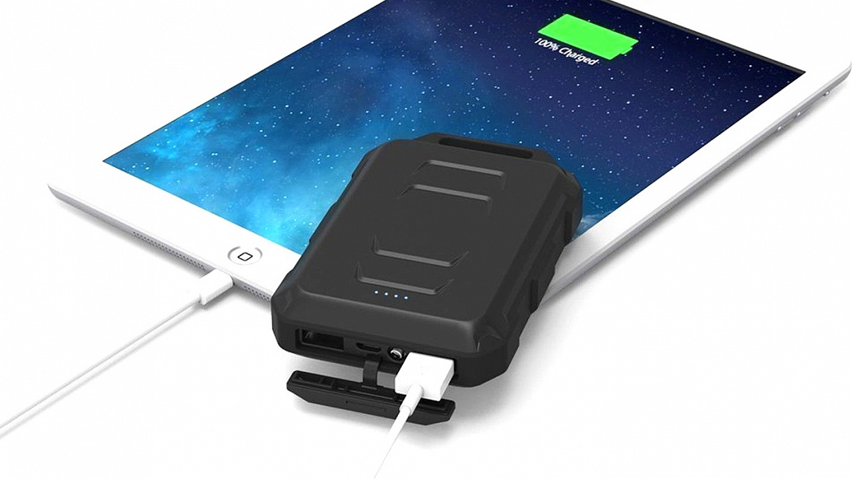 Универсальный внешний аккумулятор RAVPower Water Dust Shockproof RP-PB044 10050 mAh (Black) купить в интернет-магазине icover