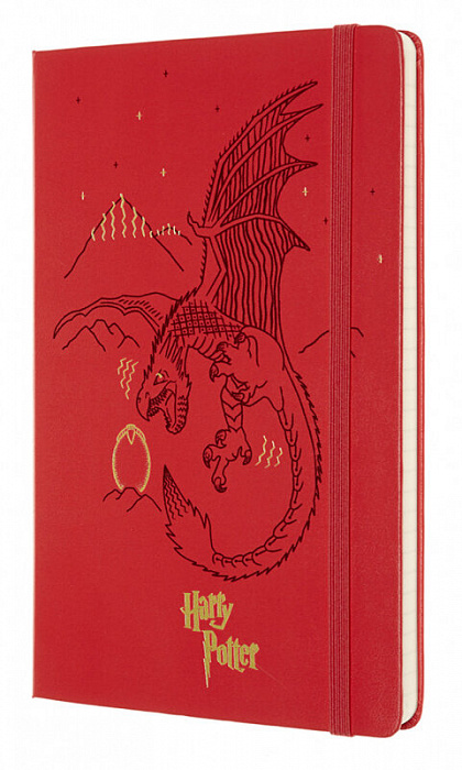 Блокнот Moleskine Harry Potter Limited Edition Large (LEHP02QP060D) в линейку (Red) купить в интернет-магазине icover