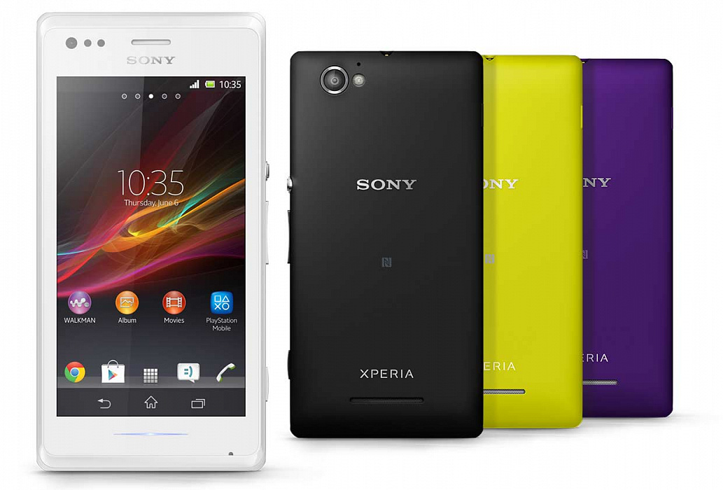 Смартфон Sony Xperia M dual C2005 (Black) купить в интернет-магазине icover