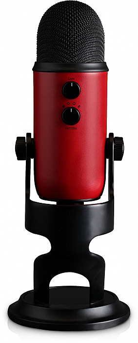 Конденсаторный микрофон Blue Microphones Yeti (Satin Red) купить в интернет-магазине icover