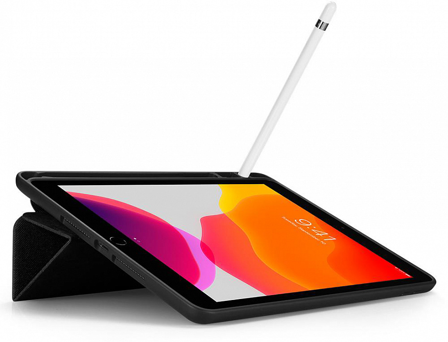 Чехол Spigen Urban Fit (ACS01060) для iPad 10.2" (Black) купить в интернет-магазине icover