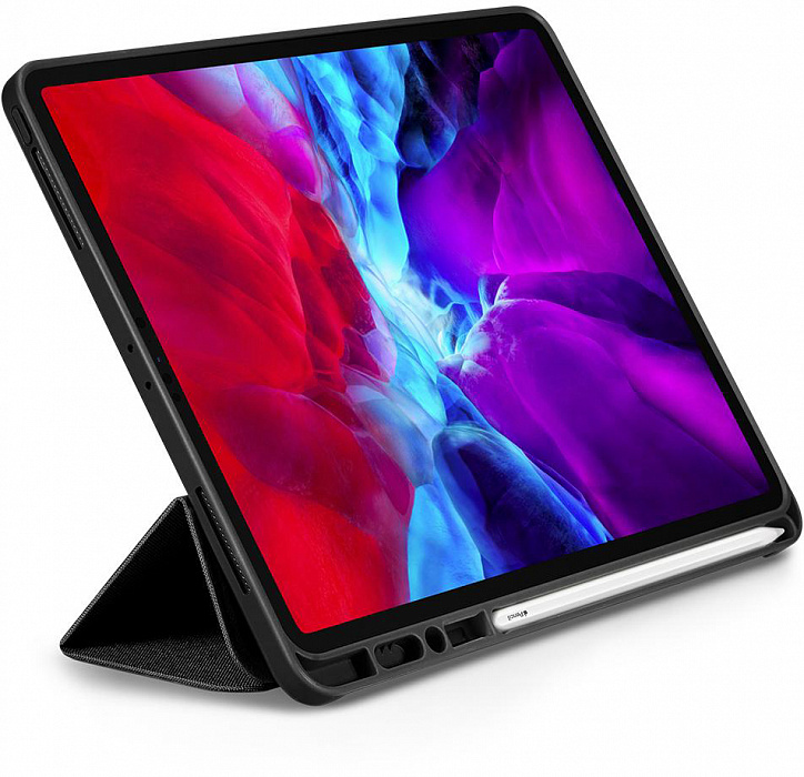 Чехол Spigen Urban Fit (ACS01057) для iPad 12.9" 2018/20 (Black) купить в интернет-магазине icover