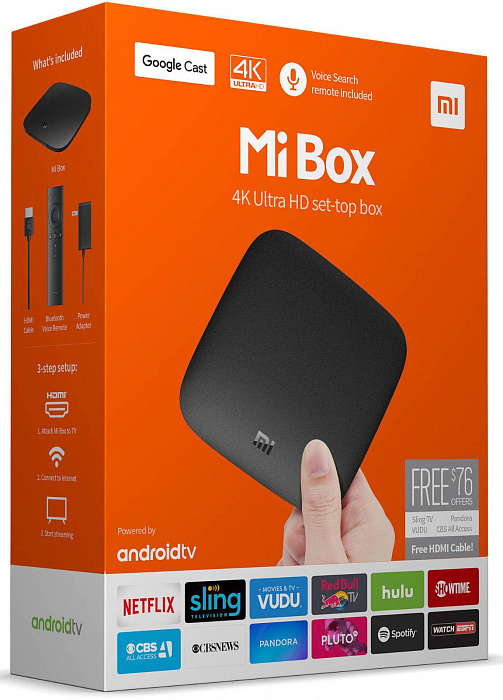 Медиаплеер Xiaomi Mi Box International Version (Black) купить в интернет-магазине icover