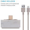Док-станция Native Union Dock+ Marble Edition (DOCK+-IP-MB-WHT) для iPhone/iPod (White Marble) купить в интернет-магазине icover