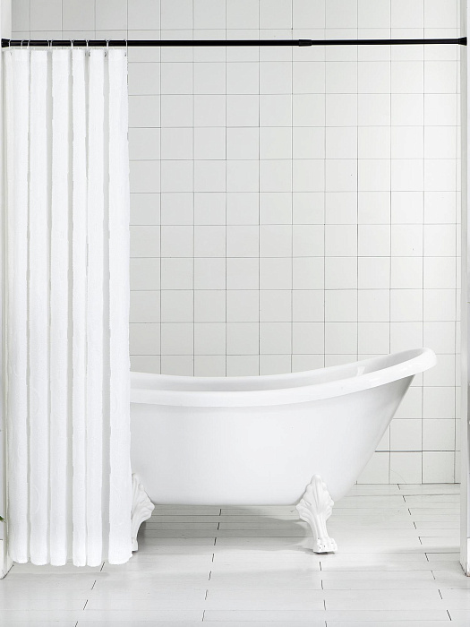 Карниз для ванной телескопический облегченный Ridberg 2.0 120 см (Black) купить в интернет-магазине icover