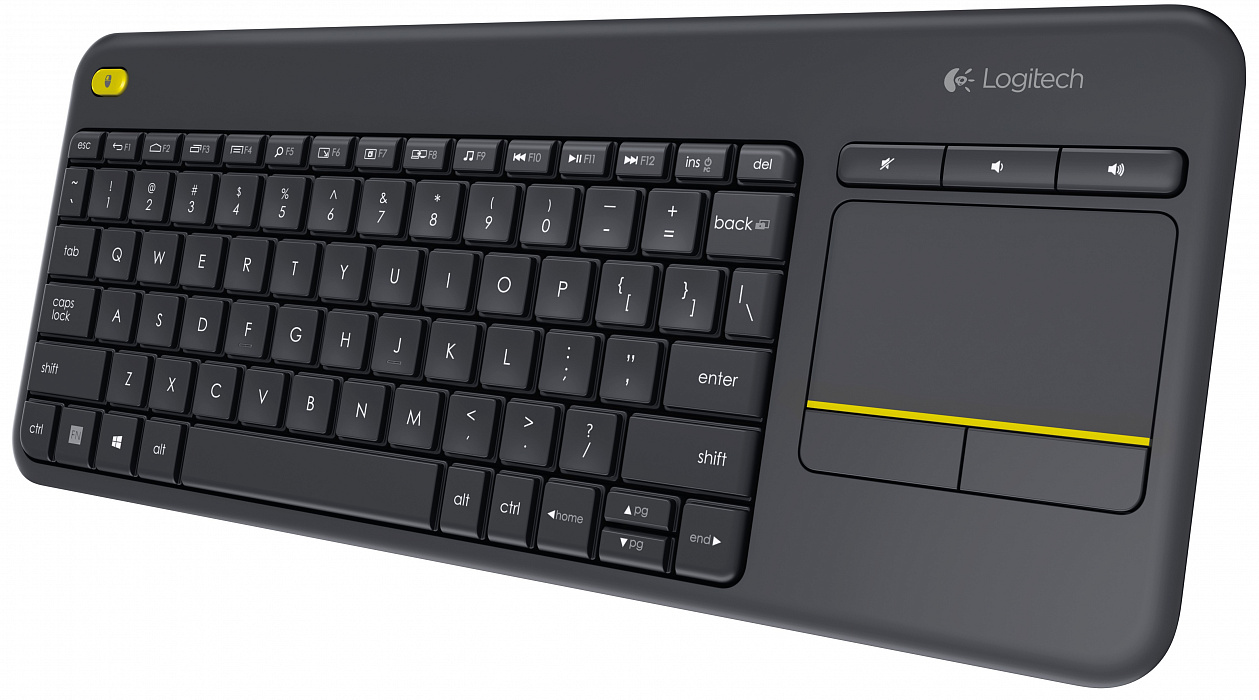 Беспроводная клавиатура Logitech Wireless Touch Keyboard K400 Plus 920-007147 (Dark) купить в интернет-магазине icover