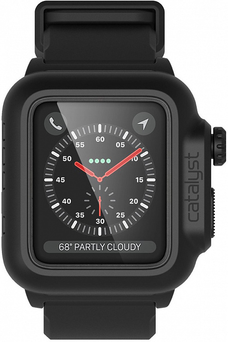 Водонепроницаемый чехол Catalyst WaterProof для Apple Watch 2/3 42mm (Black) купить в интернет-магазине icover