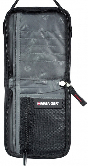 Wenger Neck Wallet (18312168) - кошелек на шею (Black) купить в интернет-магазине icover