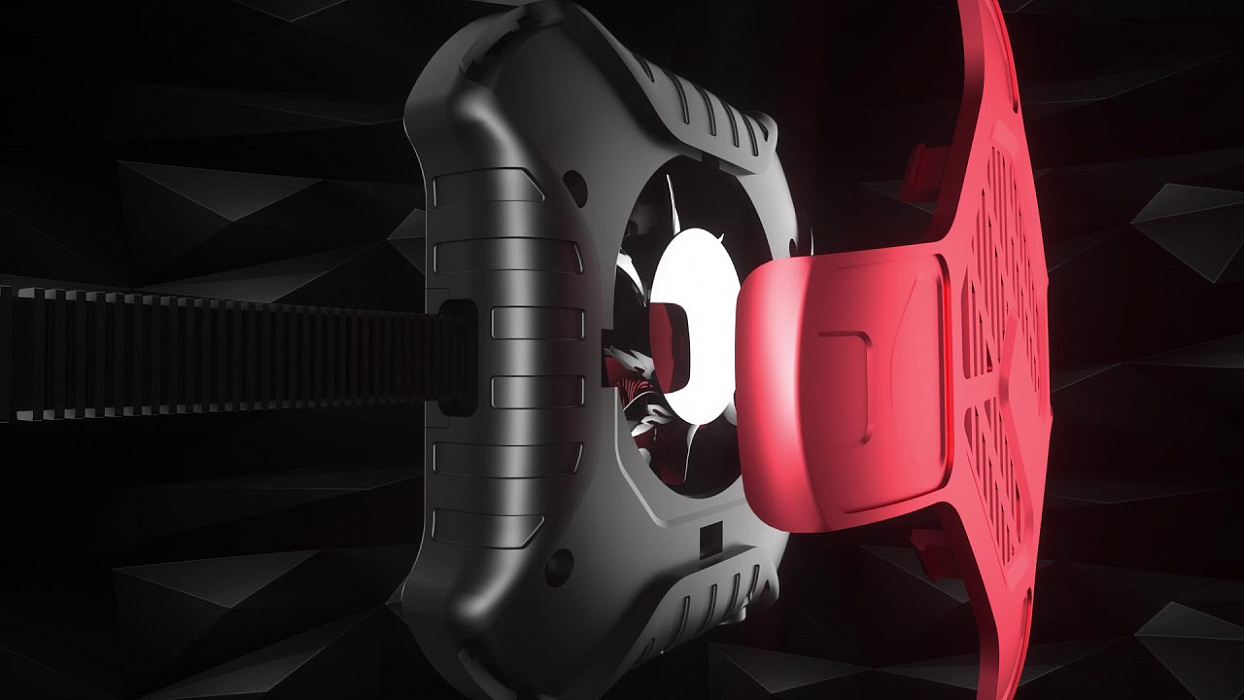 Переходник Baseus X-Men Audio Radiator ACSR-XJ09 (Red) купить в интернет-магазине icover