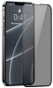 Защитное стекло Baseus 0.3mm Full-screen and Full-glass Anti-spy Tempered Glass Film (SGQP010701) для iPhone 13/13Pro (Black) купить в интернет-магазине icover