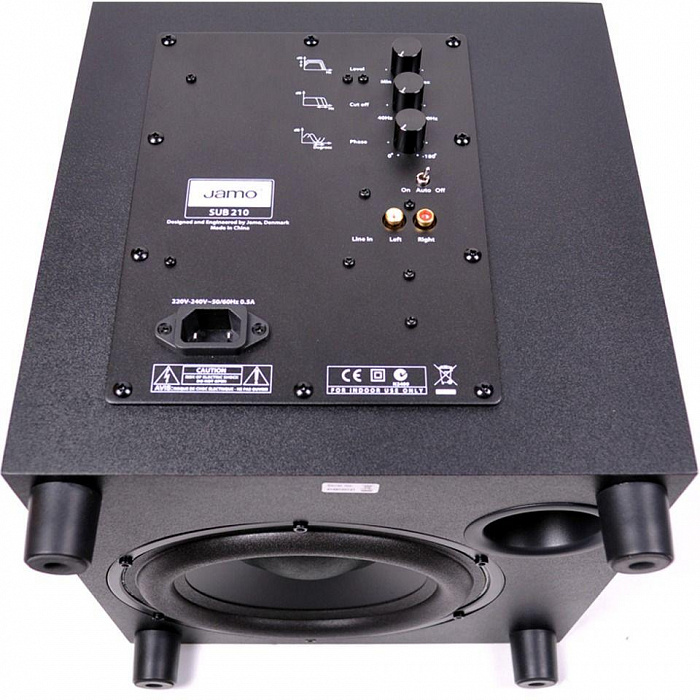 Jamo SUB 210 HG - активный сабвуфер (Black) купить в интернет-магазине icover
