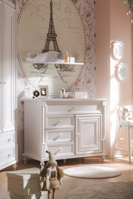 NewJoy Angel Baby ANB-1200 (10-109-1200) - бельевой комод (White) купить в интернет-магазине icover