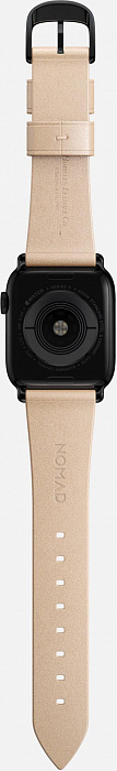 Ремешок Nomad Modern Slim Strap (NM10JNB000) для Apple Watch 38/40 mm (Biege/Black) купить в интернет-магазине icover