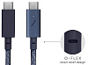 Кабель Native Union Belt (BELT-C-IND-PRO-NP) USB-C to USB-C 2.4m (Indigo) купить в интернет-магазине icover