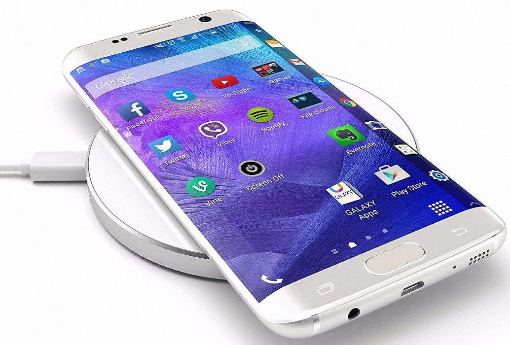 Беспроводное зарядное устройство Satechi Wireless Charging Pad (ST-WCPS) для iPhone 8/ 8 Plus/ X (White) купить в интернет-магазине icover