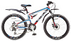 Stels Navigator 490 MD 24" 2015 (1073476) - подростковый горный велосипед (White/Black) купить в интернет-магазине icover