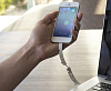 PlusUs LifeLink MFI (LifeLink-FG-GR) - складной кабель Lightning (Gray) купить в интернет-магазине icover