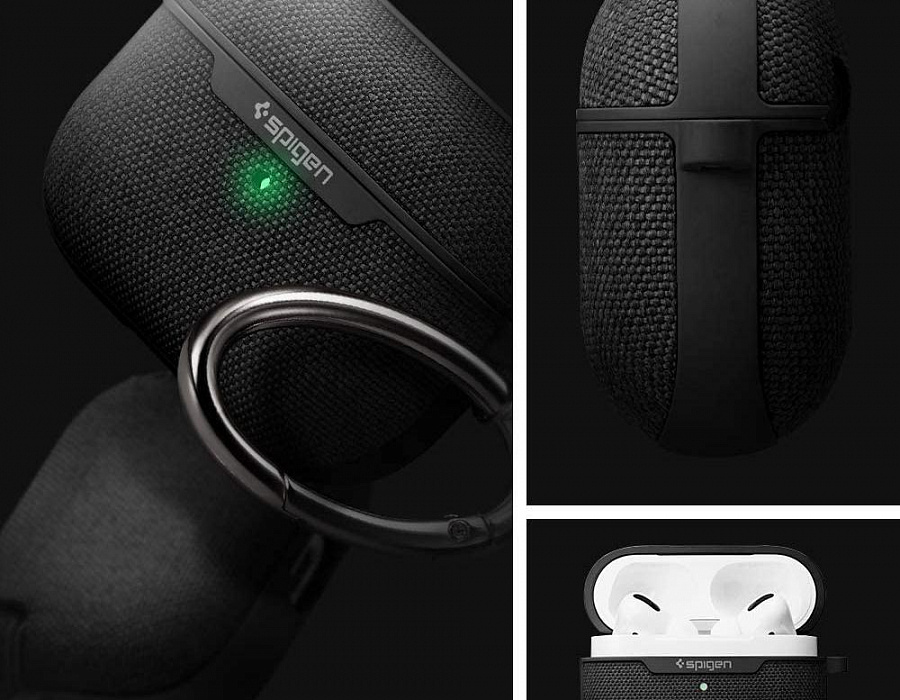 Чехол Spigen Urban Fit (ASD00572) для AirPods Pro (Black) купить в интернет-магазине icover
